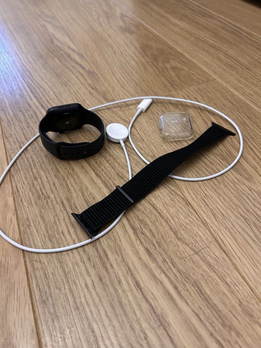 Apple watch se gps +cellular 44mm  midnight 100%kondycja baterii +dodatkowy pasek i etui