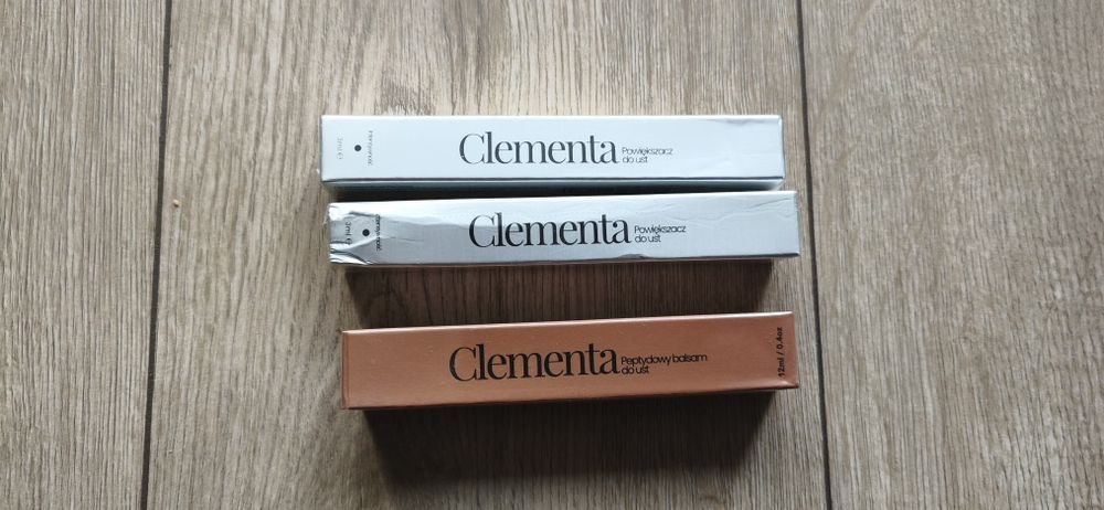 Clementa normal powiększacz do ust plus peptydowy balsam