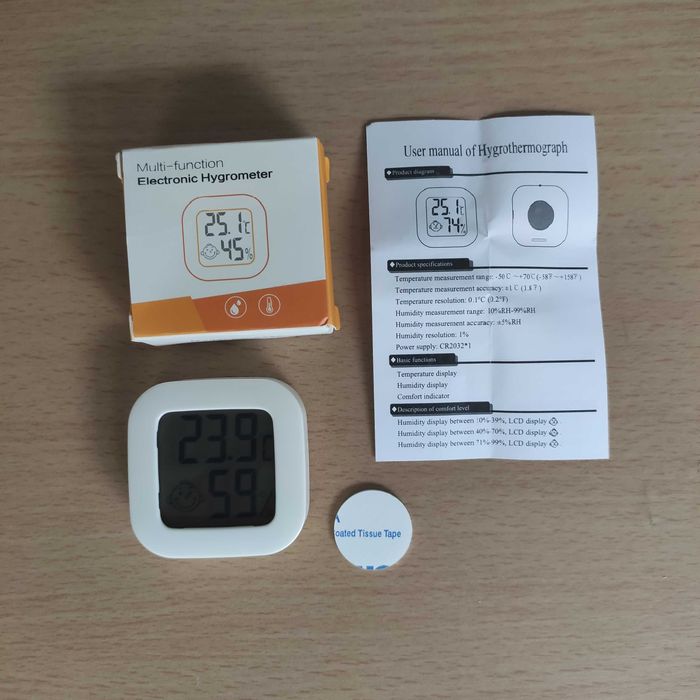 Temperature and Humidity Meter64740752294915123