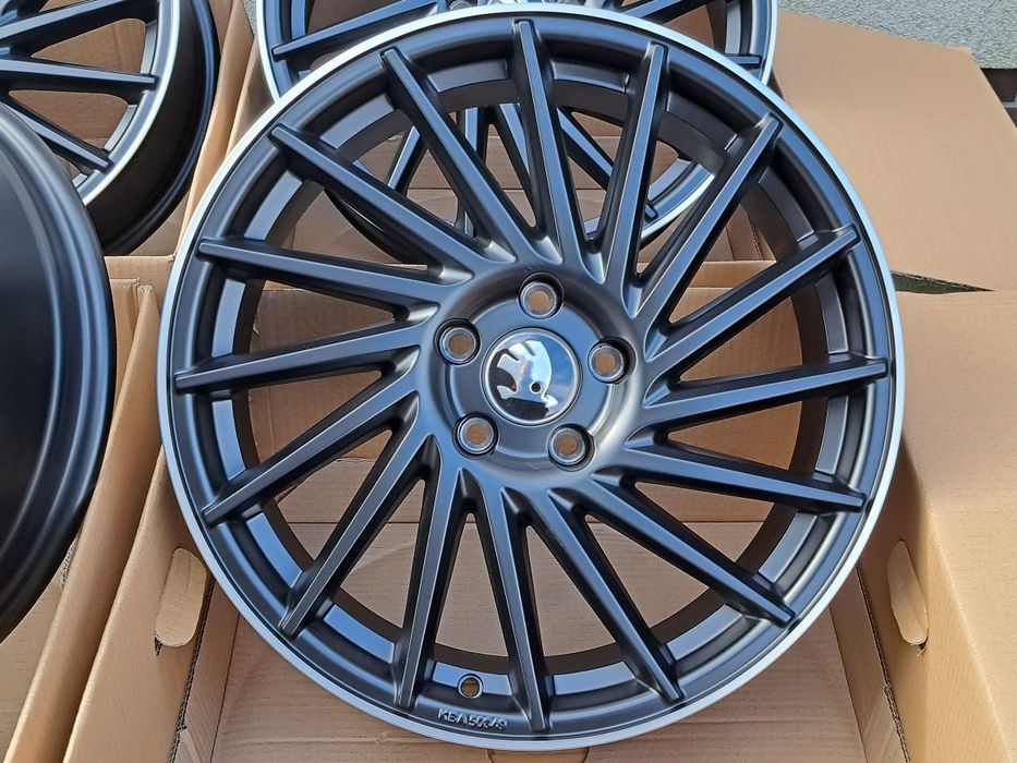 Alufelgi NOWE SKODA 18 5x112 Superb 1, 2 i 3 ET30 KESKIN KT17