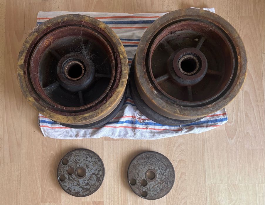 Koła/bloczki pasowe