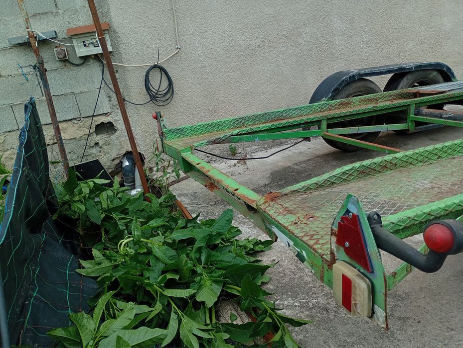 Porta carros, aterlado com documentos