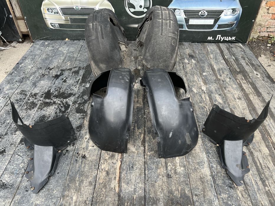 Підкрилки гольф 5 подкрилки golf 5 подкрылки підкрилок перед зад локер