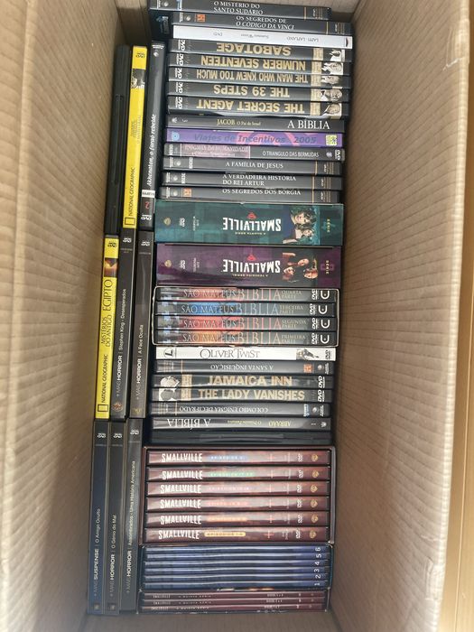 109 filmes DVD originais, alguns nunca vistos