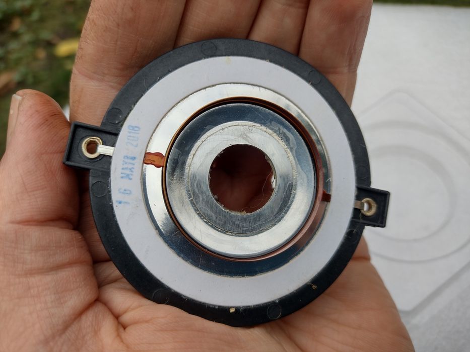 1шт 16 ом мембрана диафрагма beyma cp21 cp21f cp22 25 вч динамика супе