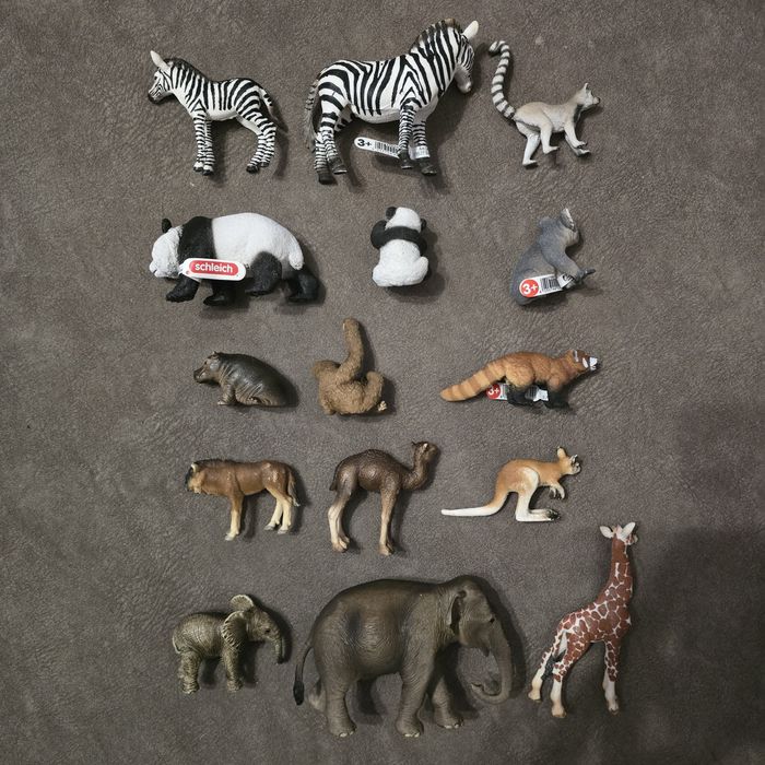 Schleich figurki dzikich zwierząt