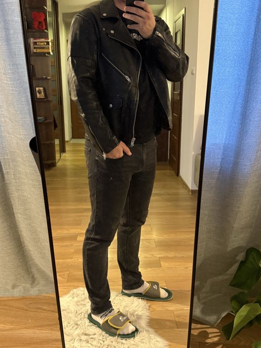 Kurtka skórzana Zara