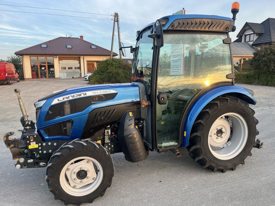 Landini Rex 3-080 F 2023r | 905 mtg | Przedni TUZ | Klima | 16x16 McCormick Claas Massey