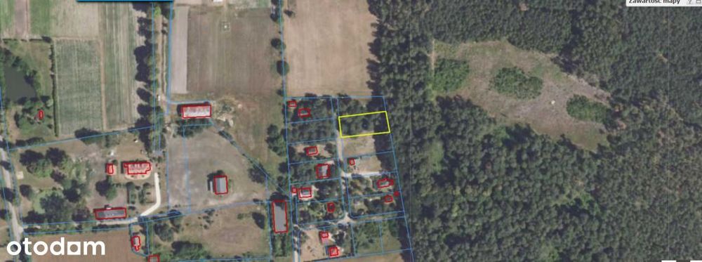 Działka budowlana- 2km od Zalewu Sulejowskiego
