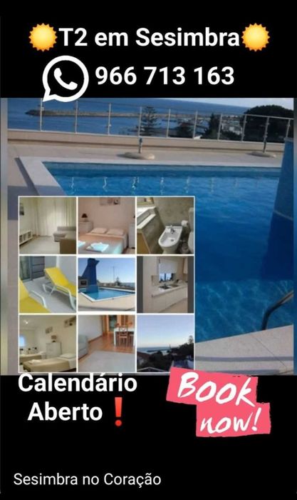 T2 Praia Sesimbra - FÉRIAS 2025