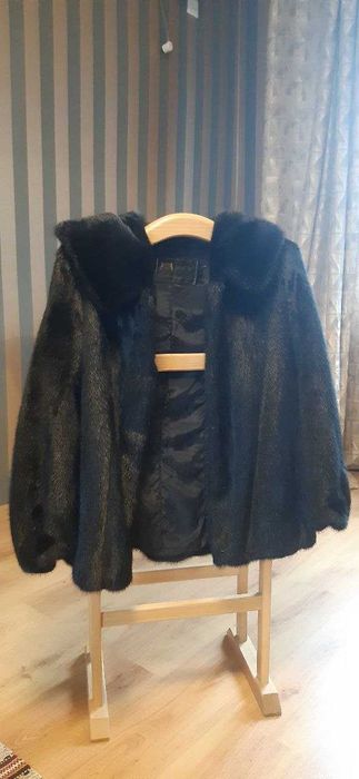 Справжня норкова шуба, хутро/ Розмір M
