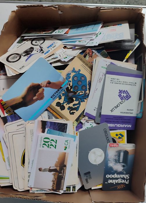 Calendários de bolso