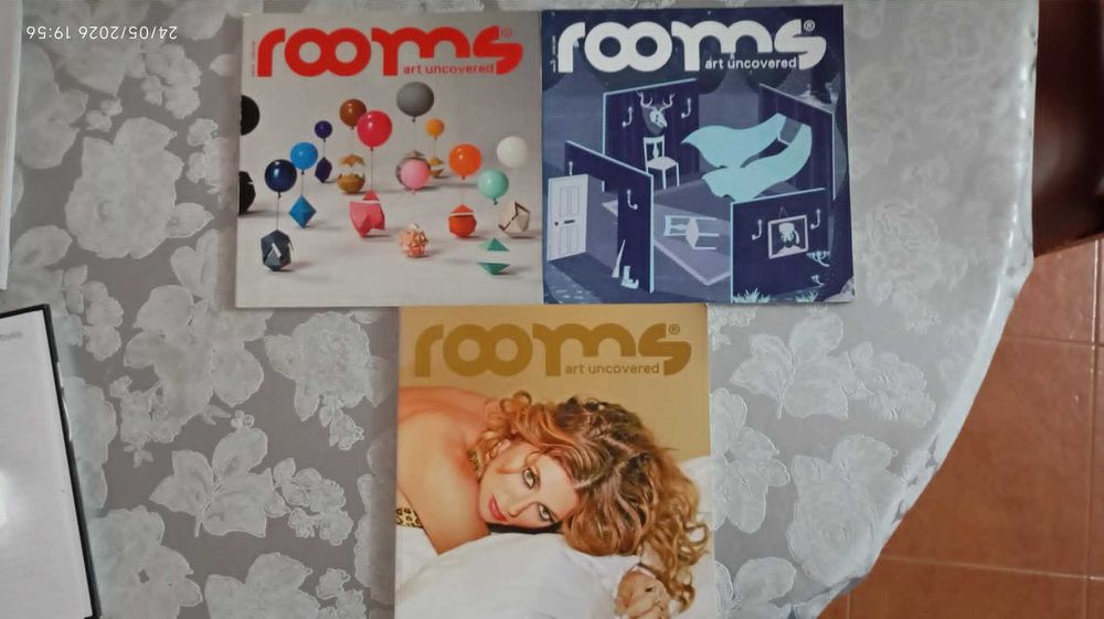3# Revistas ROOMS "Art Uncovered" (2011-2012) · Rooms Art Uncovered Ltd · Inglês
