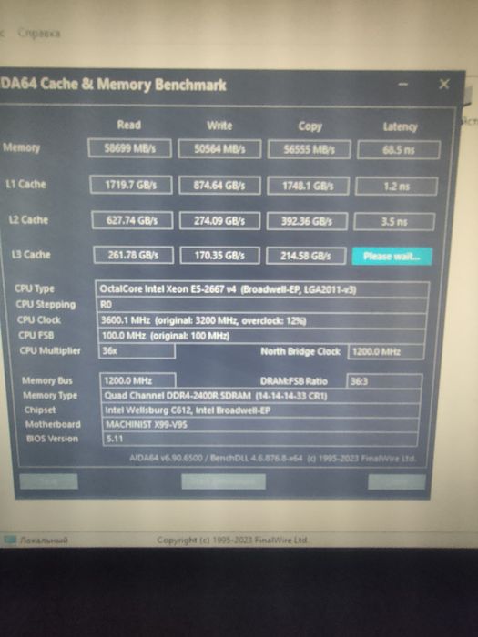 Серверная  ddr4 2400 32 Гб
