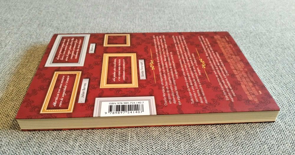 Livro "O excêntrico Mortdecai" de Kyril Bonfiglioli