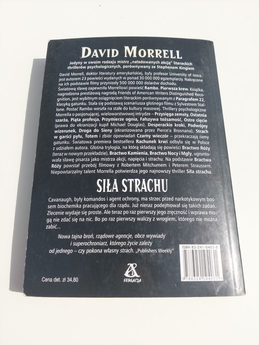 David Morrell - Siła Strachu