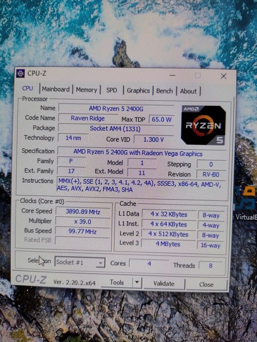 Komputer HP 285 G3 MT ryzen 5 2400g 16gb ram