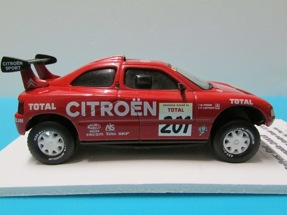 Citroen ZX Rallye Raid #201: Vencedor Rali Dakar 1996 - escala 1/43