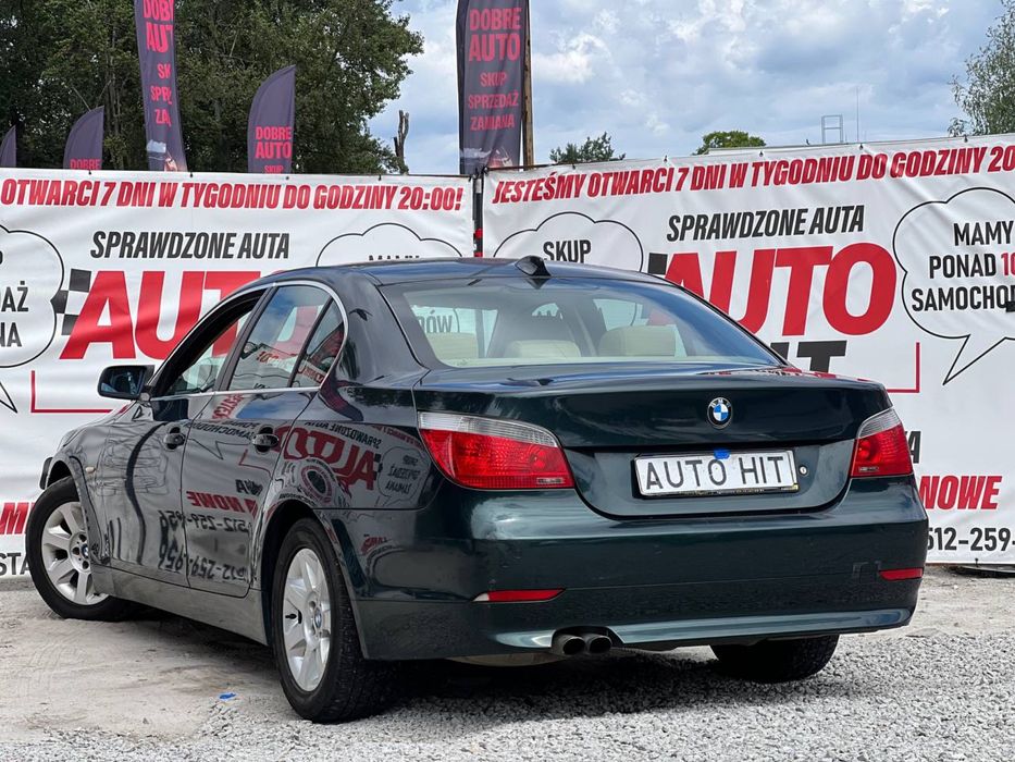 BMW E60 3.0LPG // Mocna // Komfortowa // Manual // Zamiana //13-16 Otwarte//