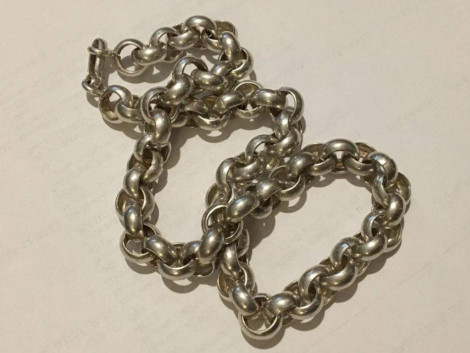 Srebrna kolia  81,5 gram