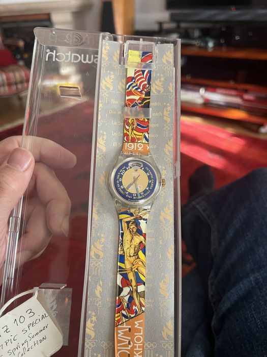 Swatch automatico comemorativo