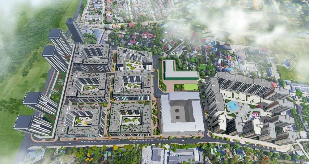 Простора 1-кімнатна квартира у сучасному ЖК «Манхеттен».