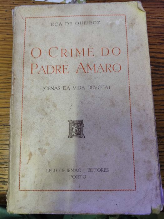 livro de Eça de Queirós Lello & Irmao