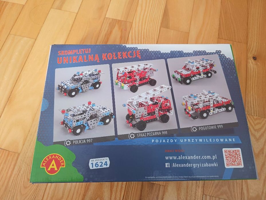 Zestaw karetka mały konstruktor