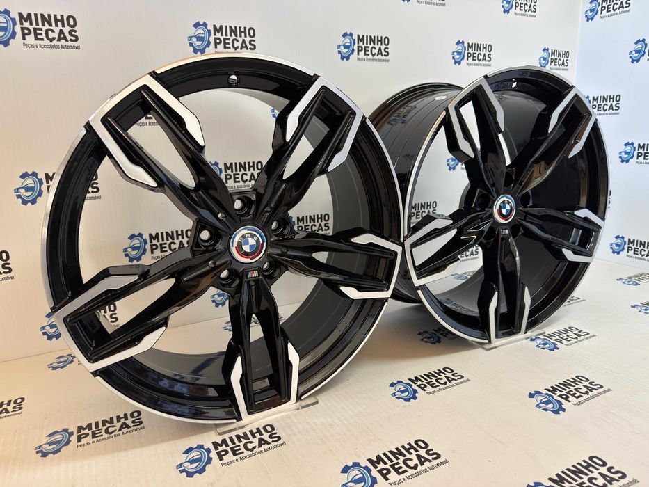 Jantes Look BMW X3 M40i em 20 (5x120) pretas e polidas
