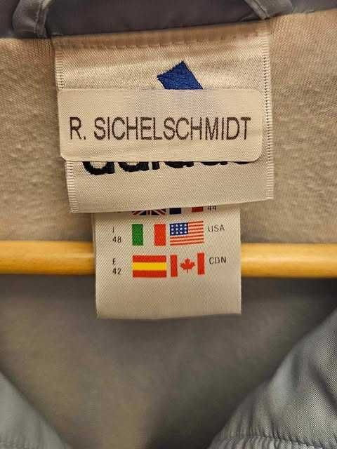 Błękitny niebieski dres kurtka bluza sportowa oversize