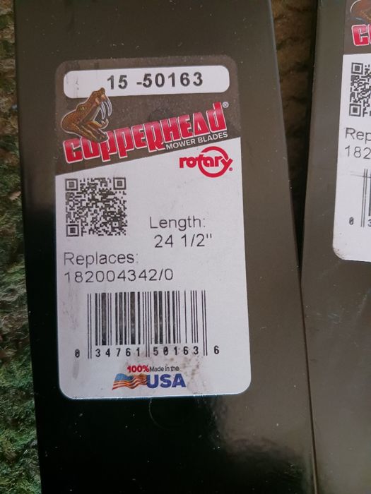 Nóż do kosiarki 62cm