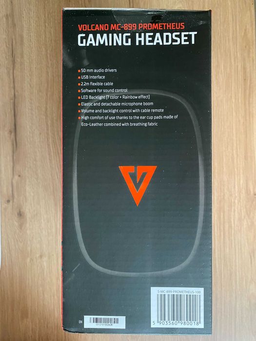 Nowe słuchawki gamingowe MODECOM Volcano MC-899 Prometheus