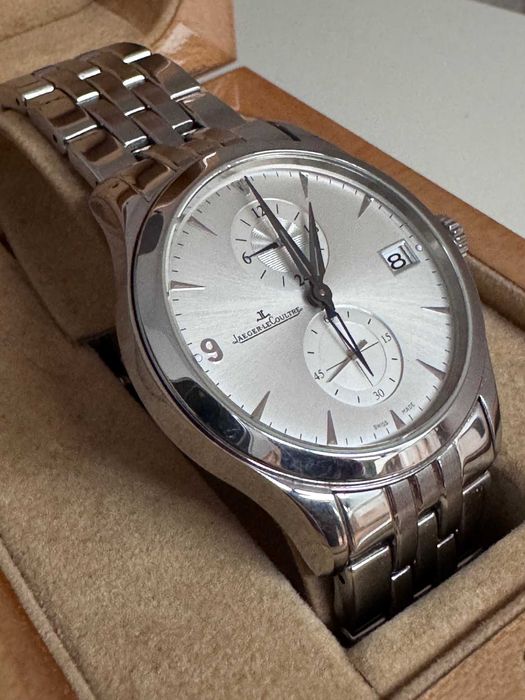 Jaeger LeCoultre Master Hometime – idealny stan, full set