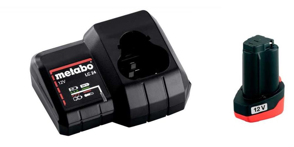 Аккумулятор Metabo 10.8 / 12 В, 2.0 Ah, зарядное устройство LC 40