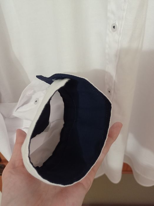 Koszula męska długi rękaw Slim Fit rozmiar 4XL