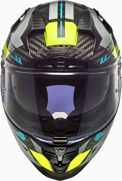 Capacete NOVO Carbono Total LS2 Challenger (50% DESCONTO) Tamanho XXS
