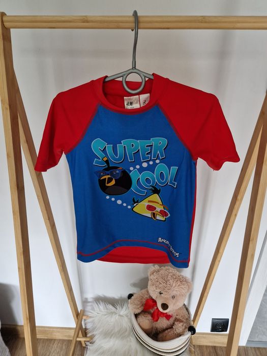 Koszulka UPF protection 50+ Angry Birds H&M r 110-116
