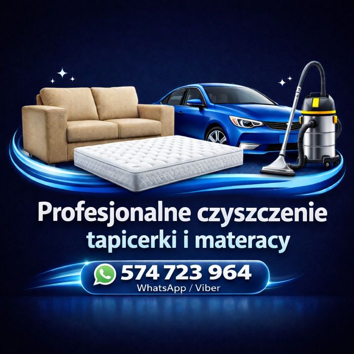 Profesjonalne pranie tapicerki