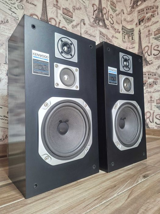 Колонки Kenwood 2x100Вт. Японія | потужна та якісна Hi Fi акустика | глубокий бас | ціна стан ТОП