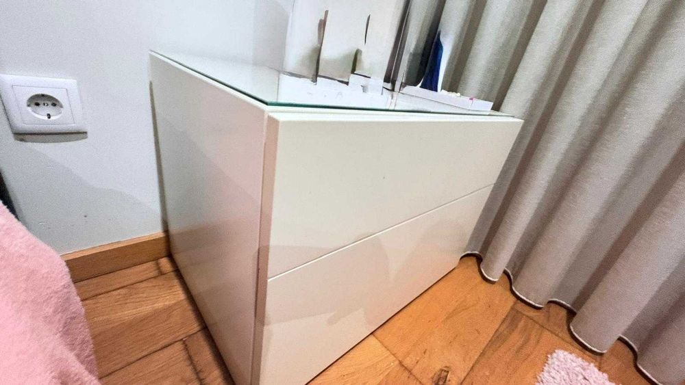 mobília de quarto de casal cama 180x200, diversos elementos para venda