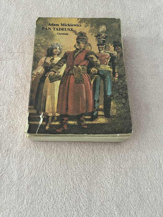Książka: Pan Tadeusz - Adam Mickiewicz