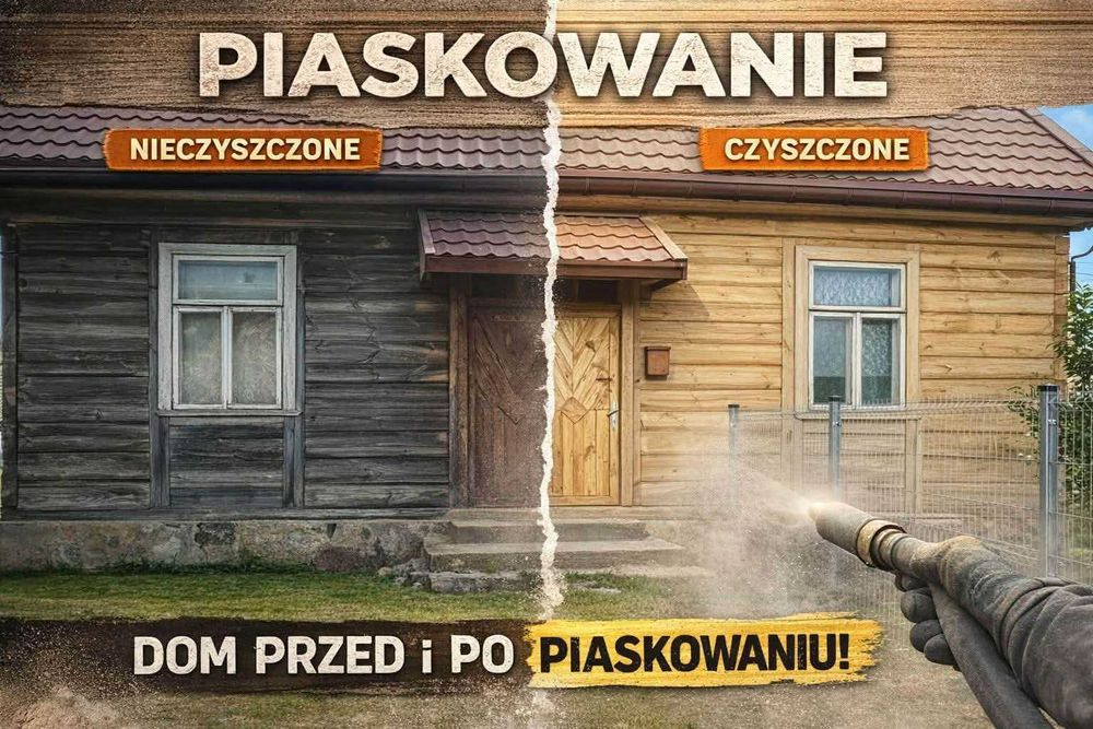 Piaskowanie drewna