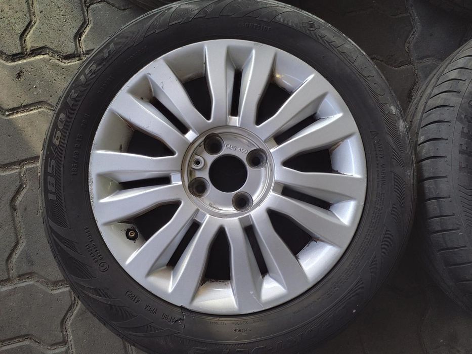 Jantes Renault R15 Com Pneus 185/60 Furação 4X100