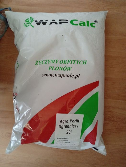 Perlit 20 l-dodatek do ziemi do kwiatów