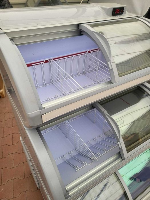 Zamrażarka VISIMAX IV Slim chłodnicza lodówka sklepowa mroźnia do lodów DOSTAWA