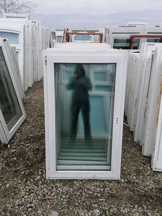 Okna pcv 80x134 okno plastikowe Niemieckie z demontażu DOWÓZ CAŁY KRAJ