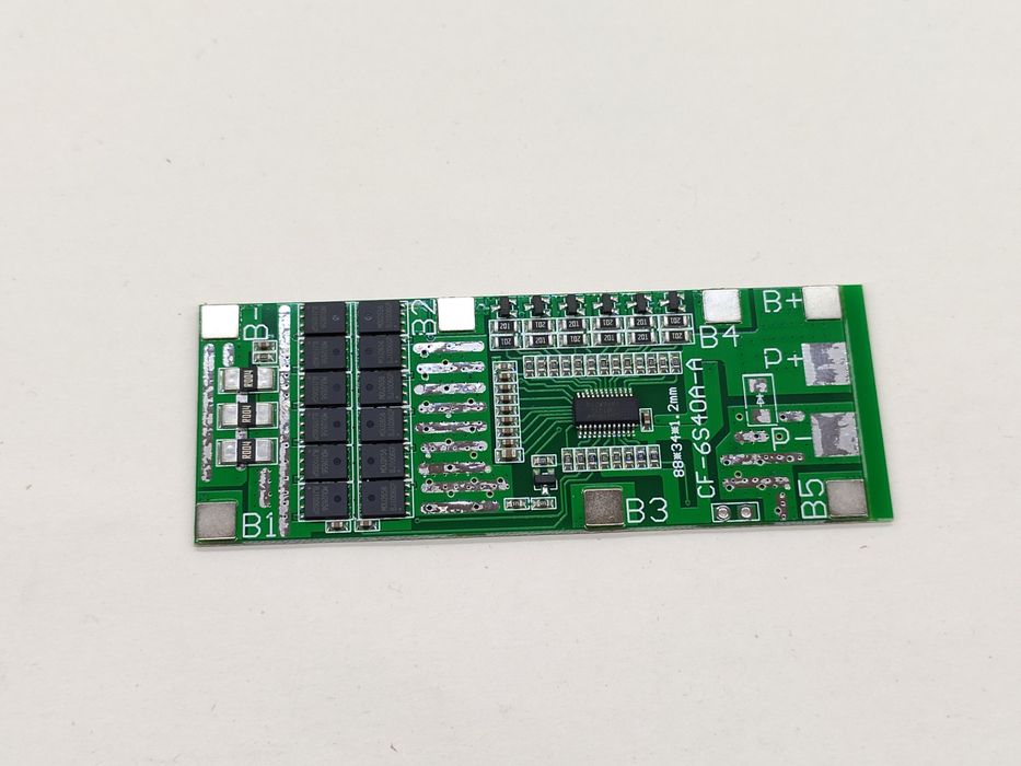 BMS контроллер 6S 40A
