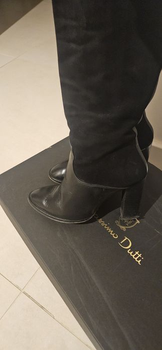 Kozaki skora Massimo Dutti rozm 36