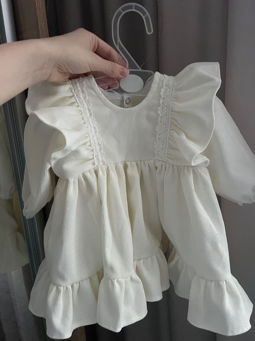 Дитяча сукня на 0-3 місяці