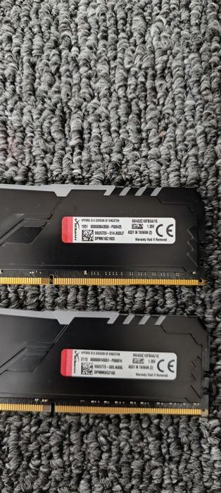 Pamięć RAM DDR4 32gb HyperX Fury RGB 2x16gb  3200mhz